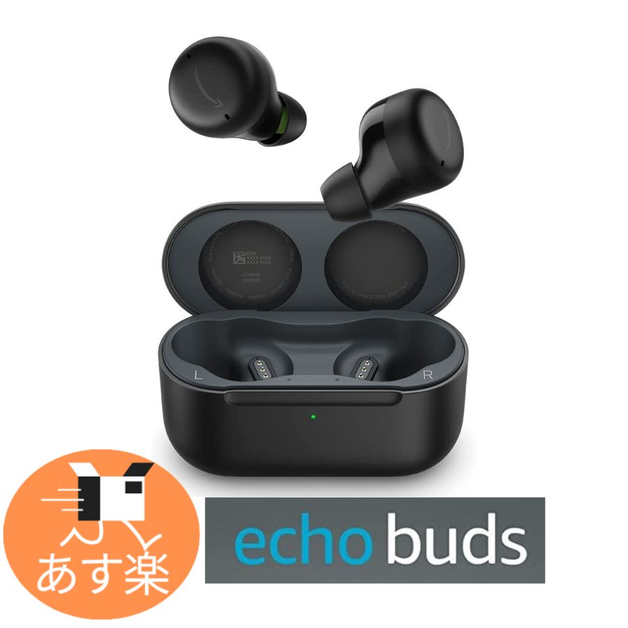 Echo Buds (エコーバッズ) ブラック 第2世代 ワ