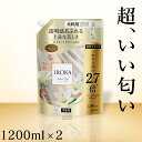 IROKA イロカ ネイキッドリリーの香り 詰め替え 1200ml × 2個セット