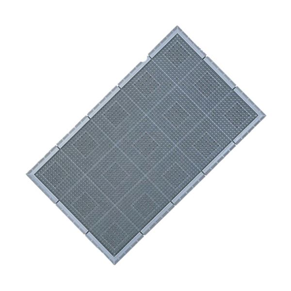 山崎産業 エバック サンステップマット#3 グレー MMT04889[21]