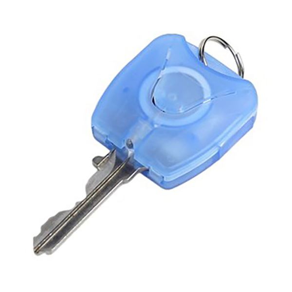 【5セット】 スマイルキッズ 白い光のかぶせるキーライト ブルー AKL-71BLX5[21]