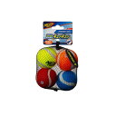 （まとめ）ナーフドッグ テニスボール 2i （4P）【×3セット】 (犬用玩具)[21]