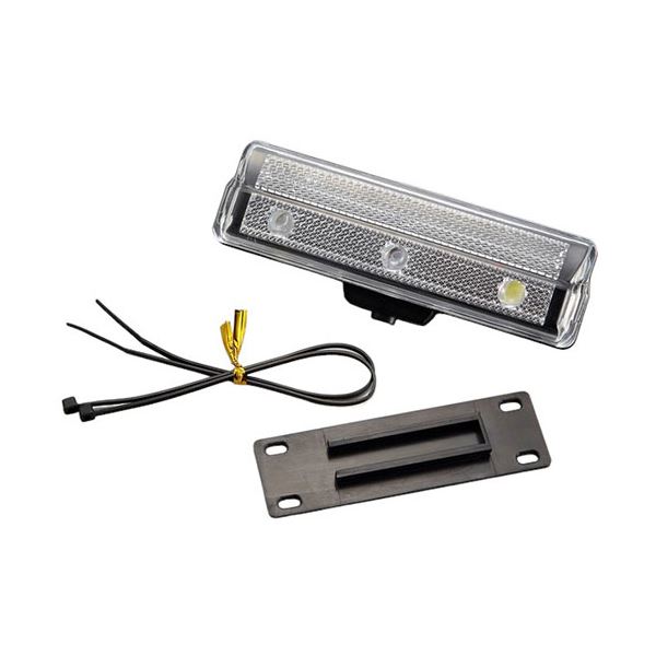 【5セット】 スマイルキッズ 前カゴ用3LEDスリムサイクルライト AHA-4206X5[21]