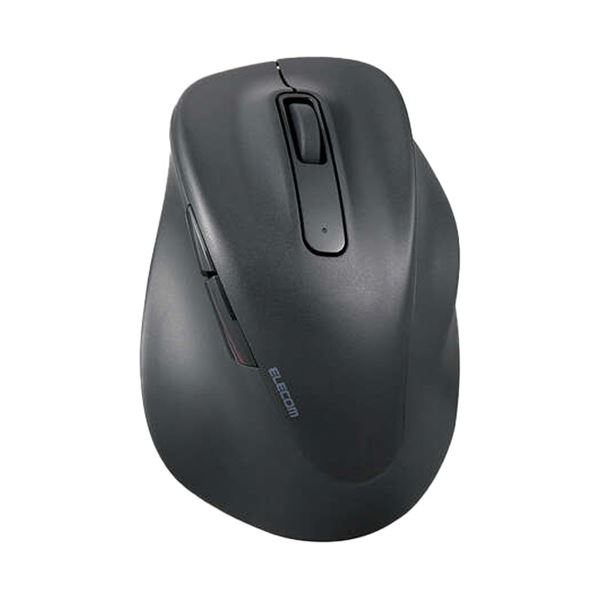 エレコム 静音2.4GHz無線マウス EX-G 5ボタン Lサイズ ブラック M-XGL30DBSKBK 1個[21]