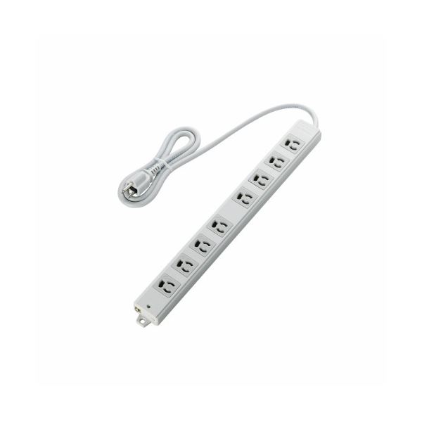 ELECOM（エレコム） EU RoHs指令準拠 二重構造工事用タップ T-WRM3810LG／RS[21]