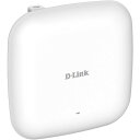 D-Link DAP-X2810スタンドアロンアクセスポイント、802.11a/b/g/n/ac/ax(2×2)、屋内用、PoE(802.3at)受電対応、リミテッドライフタイム保証対象、ACアダプタは有償オプション DAP-X2810/A1[21]