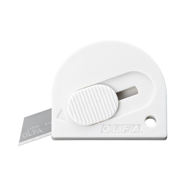 オルファタッチナイフR オフホワイト 244B-OWH 1セット（10個）[21]