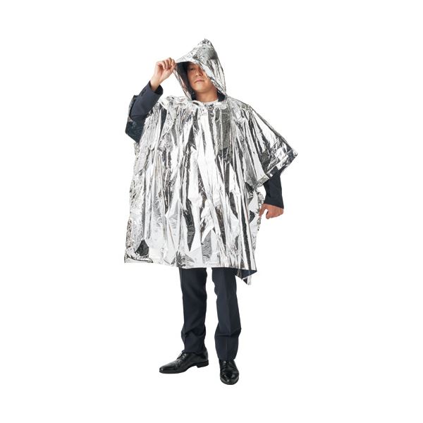 （まとめ） オーミケンシ アルミポンチョ 1015 1個 【×10セット】[21]