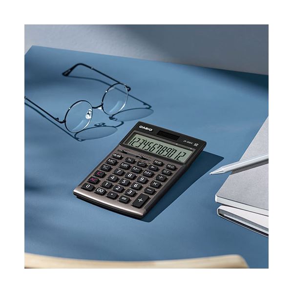 カシオ JF-100GT-N ジャストタイプ電卓 10桁