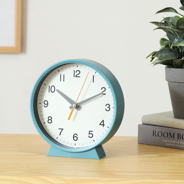 置掛兼用時計 エルフ B.GR ブルーグリーン【代引不可】[21] [3]