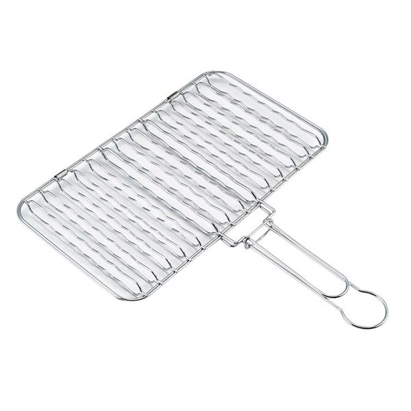 【2個セット】 CAPTAIN STAG 炭焼き一番 合わせ焼き網（ワイド） UG-2009[21]