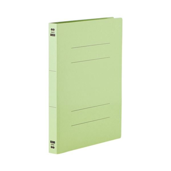 （まとめ） TANOSEEフラットファイル PPラミネート表紙タイプ 厚とじ A4タテ 250枚収容 背幅28mm グリ..