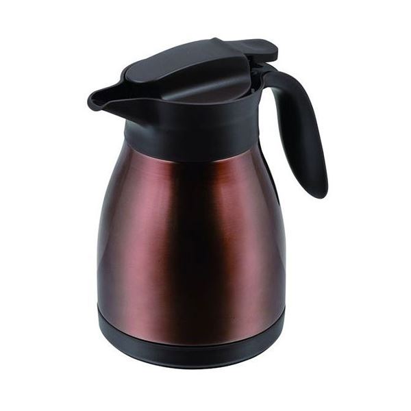 パール金属 ネオイーシス ステンレステーブルポット1.0L ブラウン HB-1565[21]