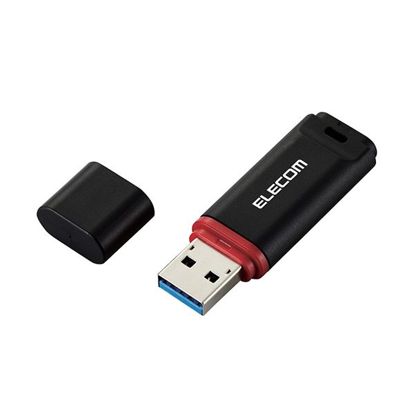 エレコムデータ復旧付きUSB3.2（Gen1）メモリ 16GB ブラック MF-DRU3016GBKR 1個[21]