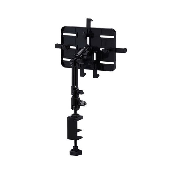 サンワサプライ 7〜11インチ対応タブレットアーム（クランプ式・4関節）取付デスク等 CR-LATAB14N[21]