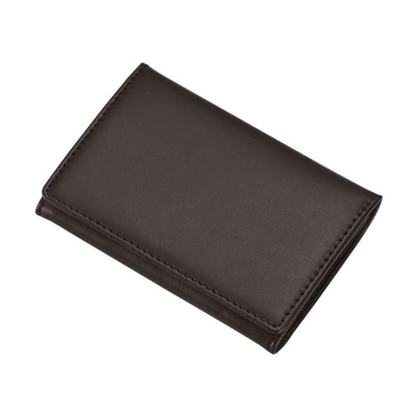 レイメイ藤井 GLOIRE メモホルダー付名刺入れ(革製)ブラック GLN1055B[21]