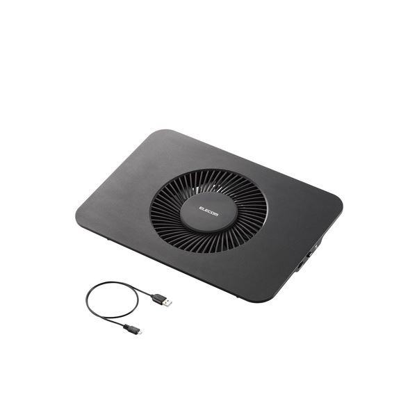 エレコム ノートPC用クーラー（静音・強冷タイプ） SX-CL21LBK[21]