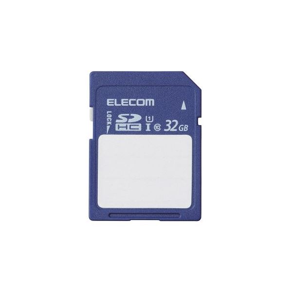 エレコム 文字が書ける SDHC メモリカード MF-FS032GU11C[21]