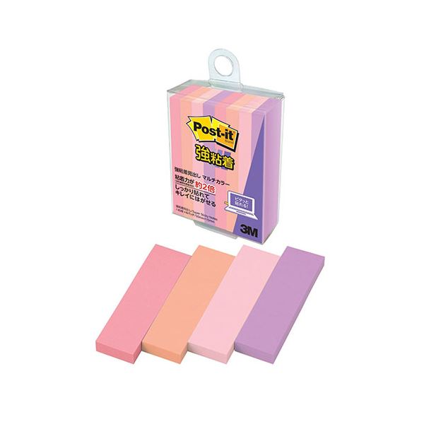 【10個セット】 3M Post-it ポストイット 強粘着見出し マルチカラー7 3M-700SS-MC-7X10[21] 1