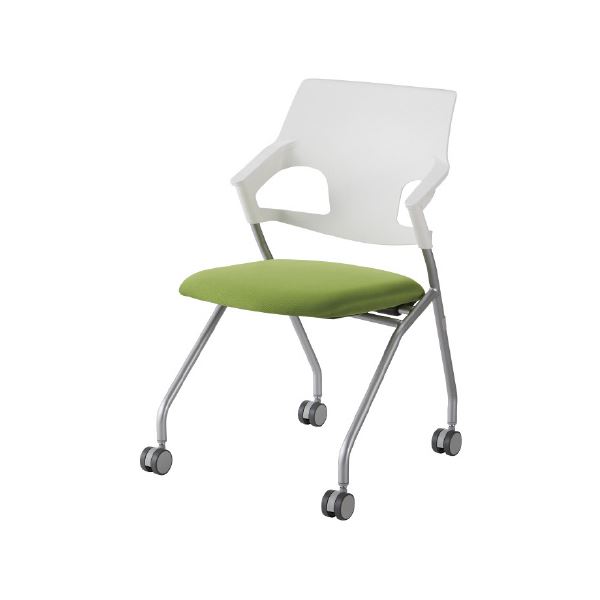 ダイセン 会議イス JCX-WGN グリーン[21]