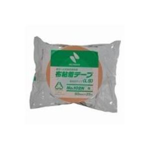 （まとめ）ニチバン カラー布テープ 102N-50 50mm×25m 橙【×10セット】[21]