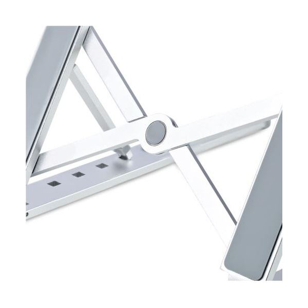 StarTech.com ノートパソコンスタンド 折りたたみ式 シルバー LAPTOP-RISER-BAR 1個[21]