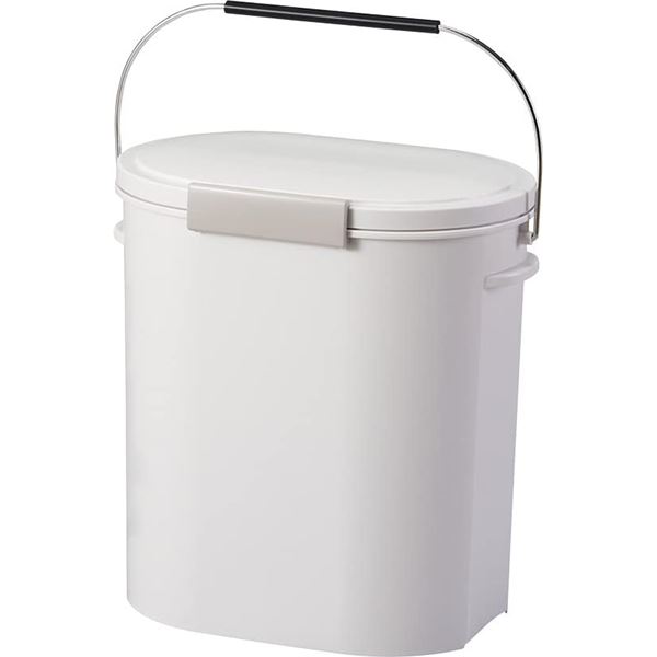 アスベル エバン ASVEL EBAN 生ゴミ ペール 11L 中バケツ付き ホワイト[21]