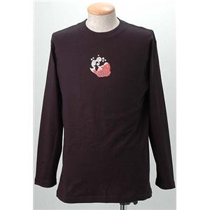 語れる立体和柄ロングTシャツ S-1542／鶴亀鯛 S(NP)[21]