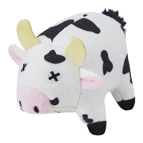 （まとめ） ファーム・プラッシュトイ／ウシ （ペット用品・犬用） 【×2セット】[21]