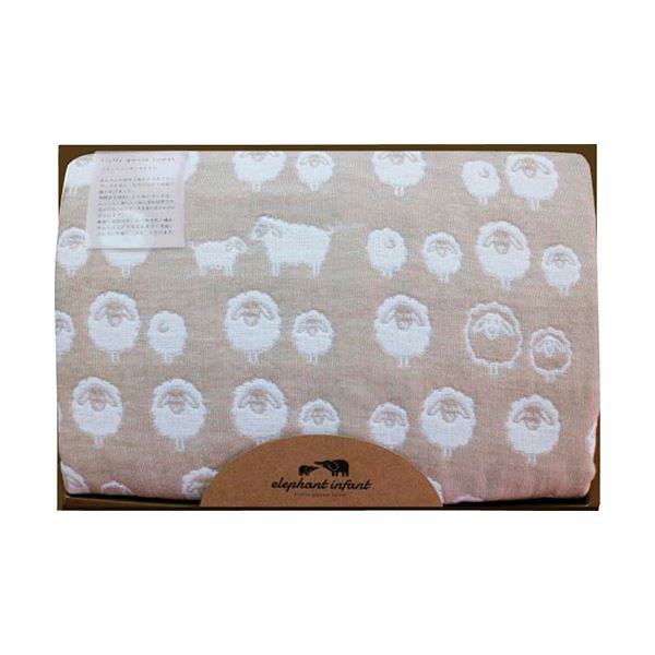 エレファントインファント フラッフィーガーゼ バスタオル 約70×120cm C6082534[21]