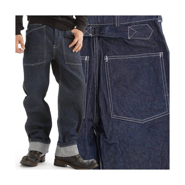 米軍 WW2デニムワークパンツ ネイビー 35[21](4)