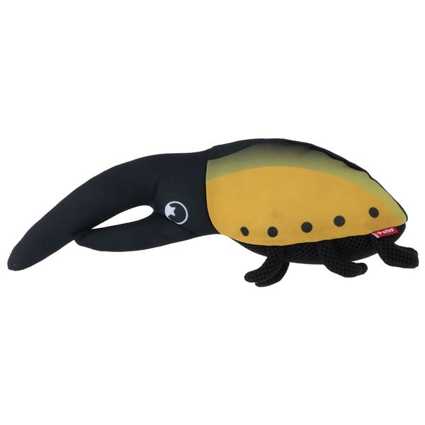 （まとめ）ペティオ けりぐるみ ヘラクレスオオカブト 猫用玩具 【×2セット】[21]