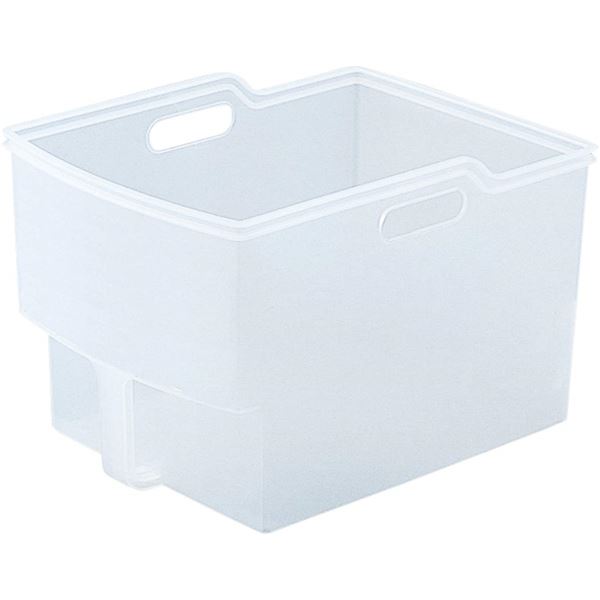 【2個セット】 不動技研 吊り戸棚 収納 ボックス クリア ワイド F-2400 (キッチン収納)[21]