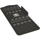WERA ヴェラ ラチェットレンチ Zyklop・1/2inch ソケット ツール収納ケース 152×126×45mm 136457 工具 作業工具 道具 ツー...