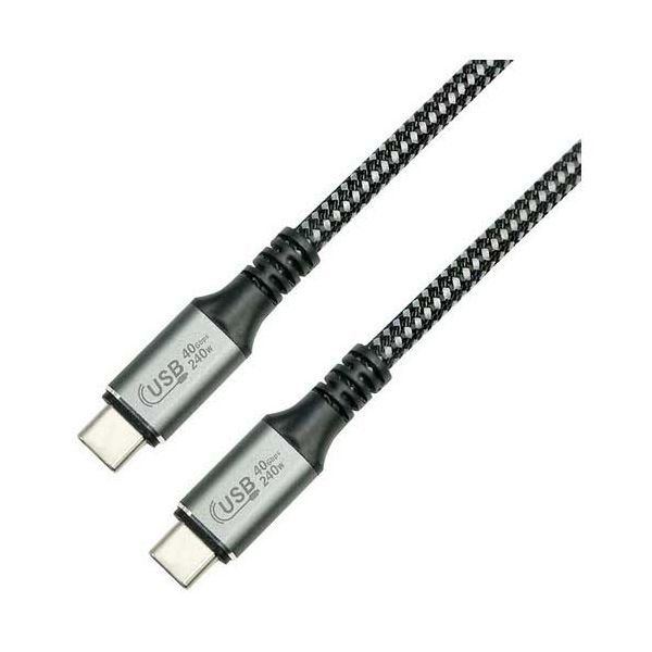 USB4.0 Type-Cケーブル 240w 1m[21]