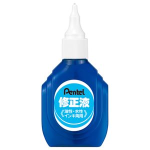 （まとめ） ぺんてる 修正液 油性・水性インキ両用 ZL1-WK 1本 【×10セット】[21]