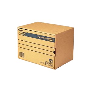 （まとめ） ゼネラル イージーストックケース 段ボール製 ストロング（前開きタイプ） SCS-401 1個入 【×3セット】[21]
