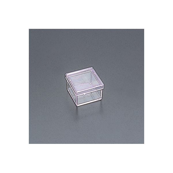 (業務用セット) キャパティ ソリッド スクエア／フタ付タイプ CSD-BK1 クリア【×10セット】[21]