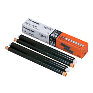 （まとめ） パナソニック FAX用インクフィルム（純正） KX-FAN190W(2本入) 【×3セット】[21]