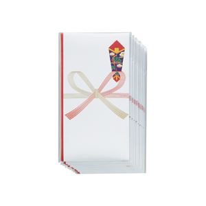 (まとめ) オリジナル 本式多当金封 祝無地 TT-1101 1パック(10枚) 【×10セット】[21](3)