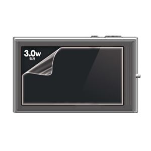 (まとめ)サンワサプライ 液晶保護フィルム(3.0型ワイド) DG-LC12W【×10セット】[21]