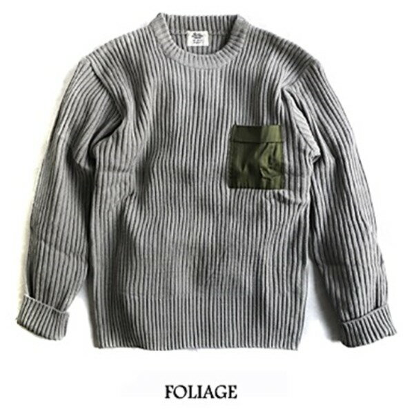 米軍 タイプコマンドセーターレプリカ フォリッジ XLサイズ[21](4)