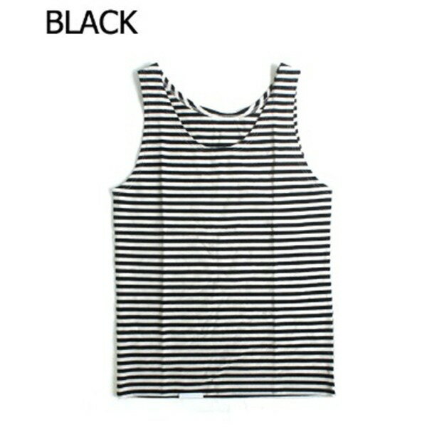 ロシア海軍 放出 ボーダー タンクトップ M ブラック 綿100％ 未使用 デッドストック ミリタリーウェア 軍モノ ミリタリーシャツ[21]