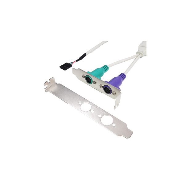 （まとめ）変換名人 PS2 to PCIブラケット USB-PS2／PCI【×3セット】[21]