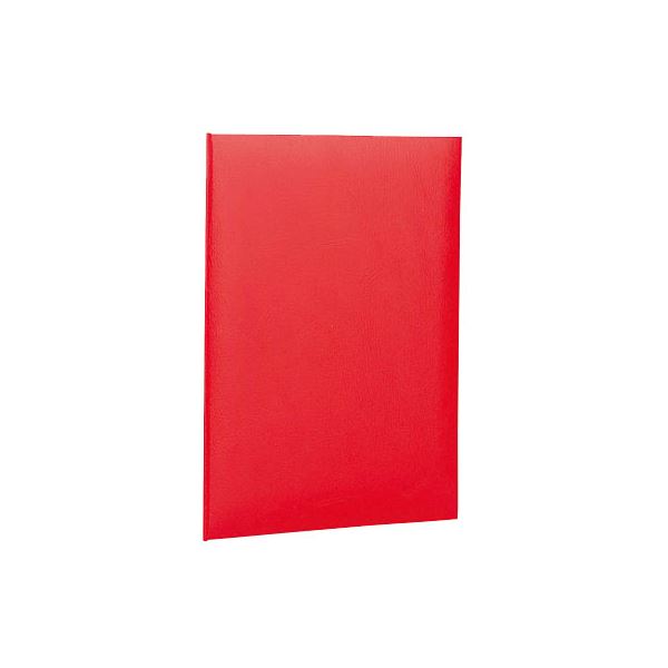 (業務用セット) 証書ファイル VPクロス貼りタイプ A4判 FSL-A4R赤【×10セット】[21]