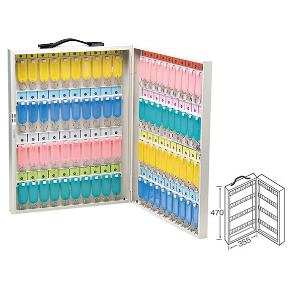 ワールド キーボックス兼用型 K-80 80本掛用【0904-03080】[21]