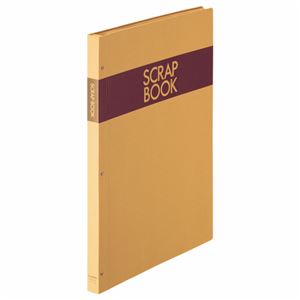 (まとめ) ライオン事務器 スクラップブック A3タテ クラフト台紙28枚付 背幅25mm No.570 1冊 【×5セット】[21]