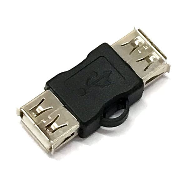 (まとめ)変換名人 USB中継 A(メス)-A(メス) USBAB-AB【×20セット】[21]