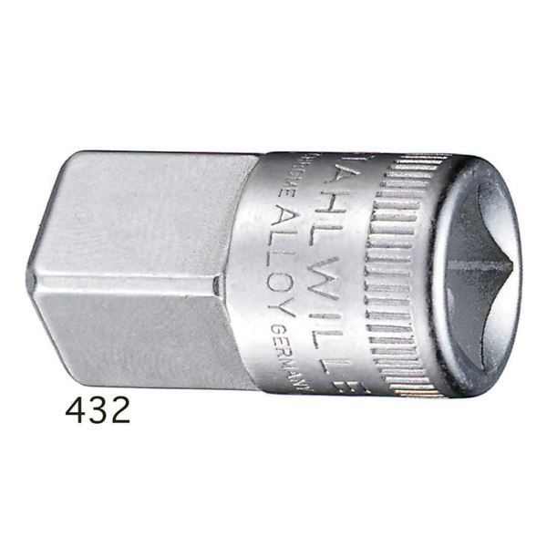 STAHLWILLE スタビレー 432 3/8X1/2 アダプター 12030003 工具 作業工具 ツール DIY[21]
