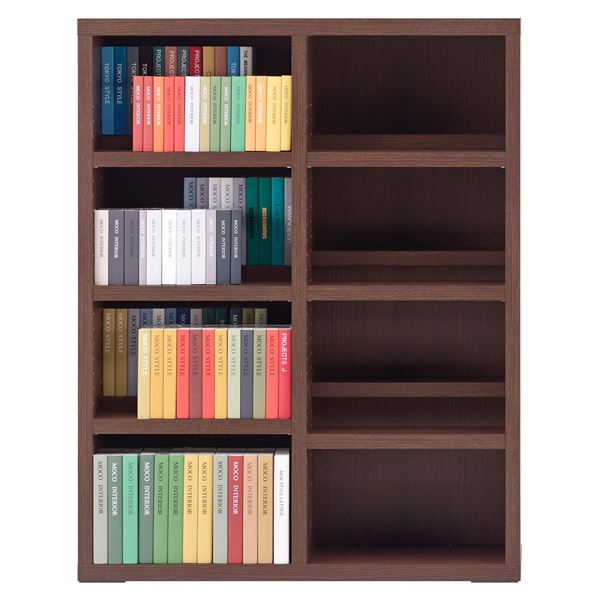 フナモコ コミックシェルフ ロータイプ 【幅90×114cm】 レベッカオーク CBR-91L[21]