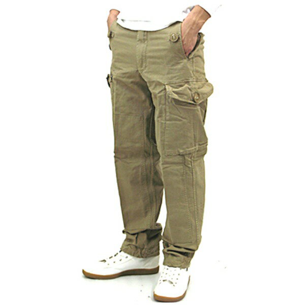 カナダ軍 コンバットパンツ レプリカ XS 76cm カーキ 綿100％ ミリタリーパンツ ミリタリーウェア 軍モノ 軍パン[21]